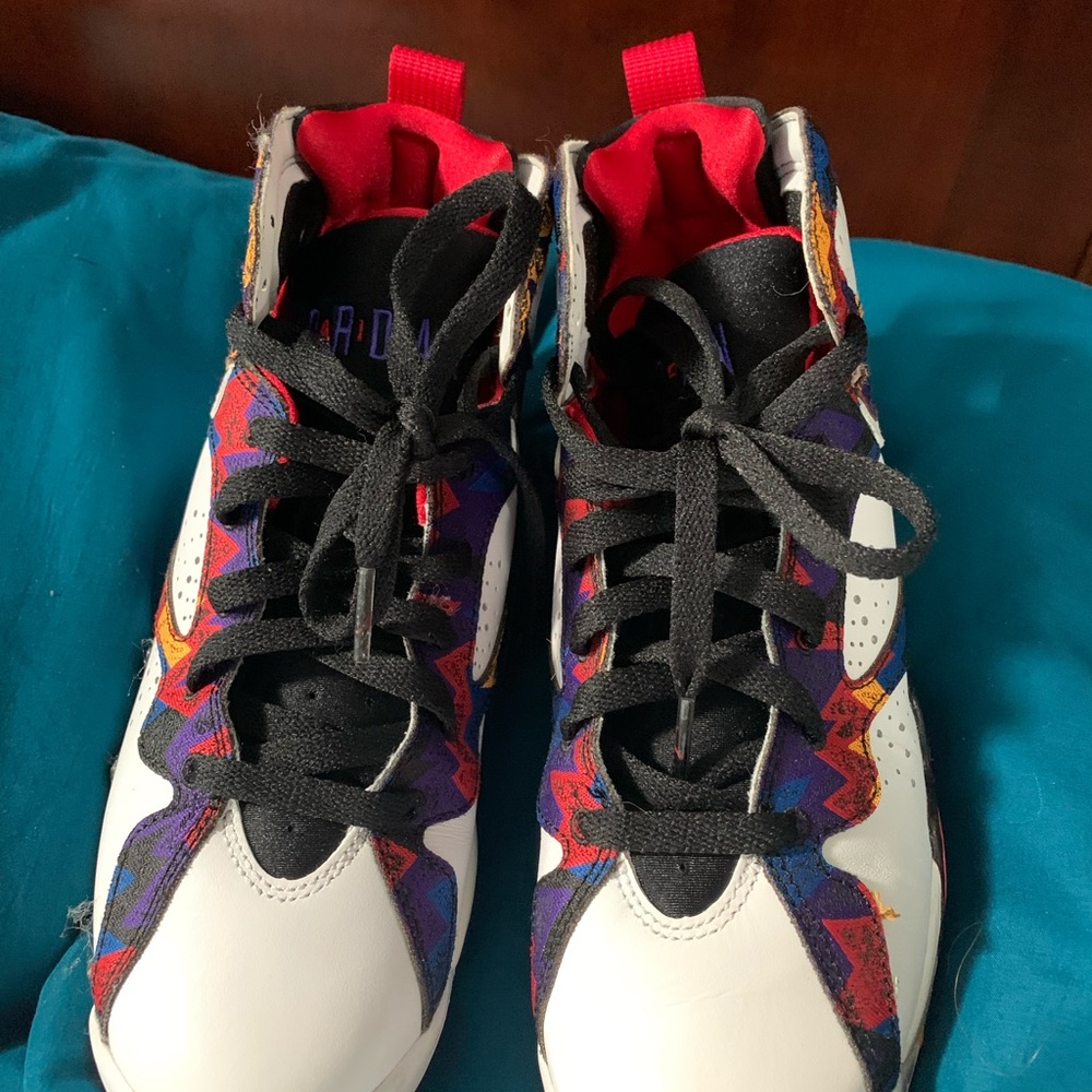 Jordon 7 VII “nothing but net” ugly sweater